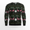 Flamingo Flalala Ugly Christmas Sweater