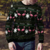 Flamingo Flalala Ugly Christmas Sweater