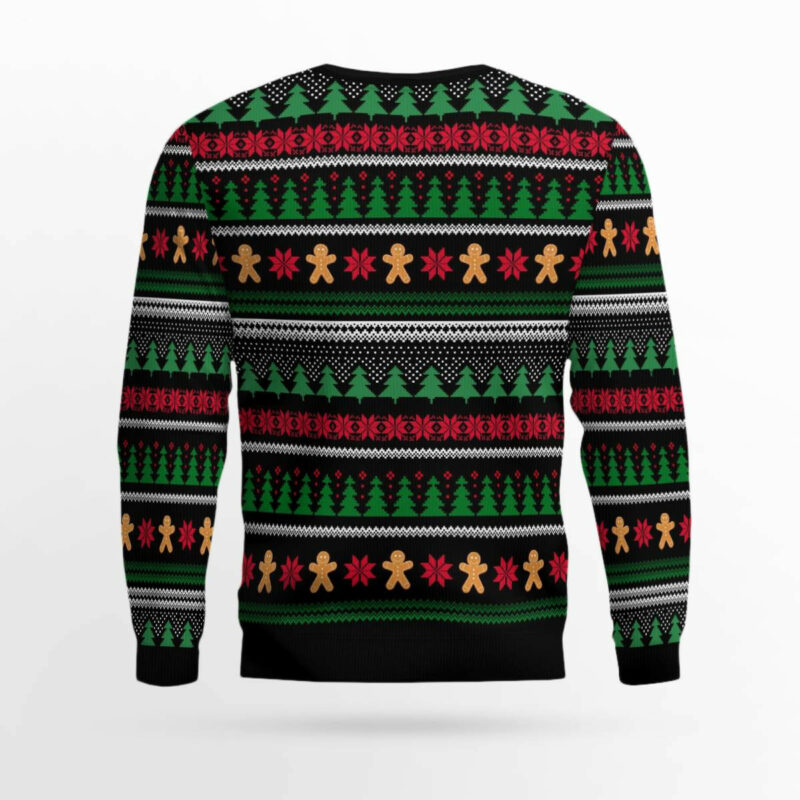 Gingerbread Man Ugly Christmas Sweater