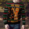 Gingerbread Man Ugly Christmas Sweater