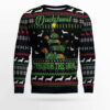 Dachshund Through Snow Christmas Ugly Christmas Sweater