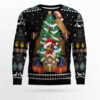 Dachshund Group Christmas Tree Ugly Christmas Sweater