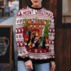 Black Cat Christmas Dancing Ugly Christmas Sweater