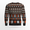 Braaap Moto Ugly Christmas Sweater (Orange Version)