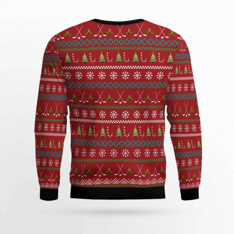 All I Want For Christmas Is Hockey Ugly Christmas Sweater