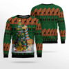 Christmas Tree Giraffe Ugly Christmas Sweater