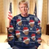 Hey, I'm Watching You US Election Funny Trump Ugly Ugly Sweater