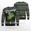 Braaap Snowmobile Ugly Christmas Sweater