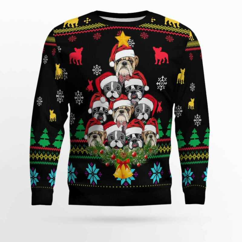 French Bulldog Ugly Christmas Sweater