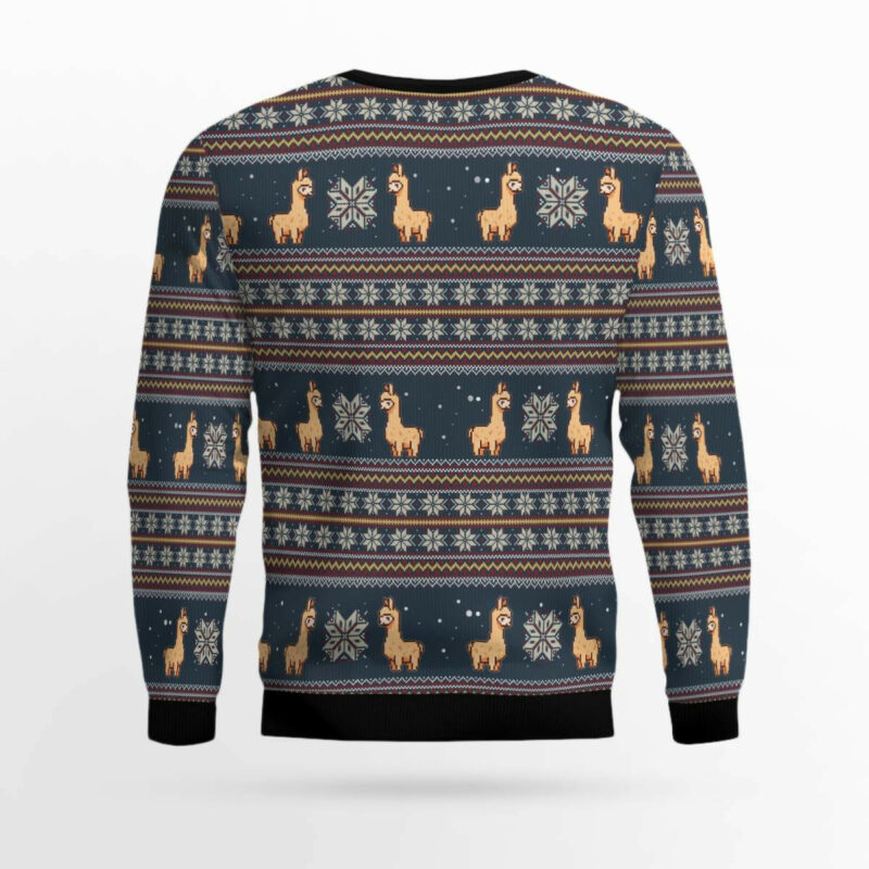 Amazing Llama Ugly Christmas Sweater