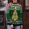 Frog Christmas Tree Ugly Christmas Sweater