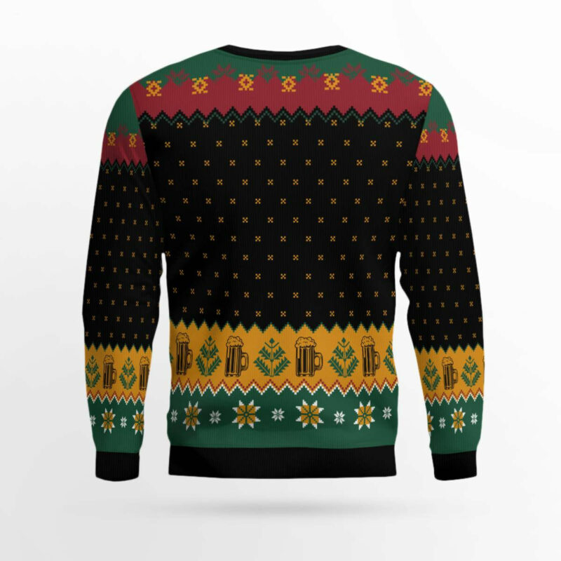 The Beer Lover Elf Ugly Christmas Sweater