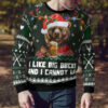 Bear Hunting and Beer Ugly Christmas Sweater