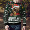 Bear Hunting and Beer Ugly Christmas Sweater