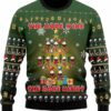 The Wine More The Merry More Ugly Christmas Sweater