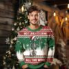 Most Likely To Drink All The Wine Ugly Christmas Sweater