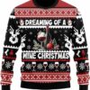 Dreaming Of A Wine Christmas Ugly Christmas Sweater