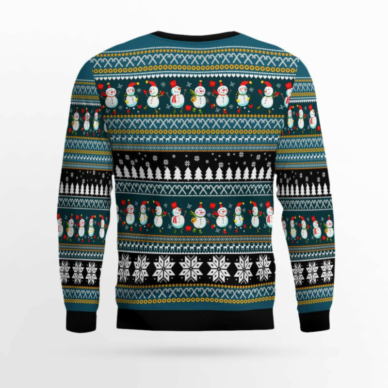 Black Cat Meowy Christmas Ugly Christmas Sweater