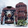 Shark Wine Glass Ugly Christmas Sweater