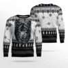 Awesome Wolf Ugly Christmas Sweater