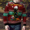 Black Cat Like Stay To In Bed Xmas Ugly Christmas Sweater