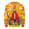 The Big Lebowski Hippie All Over Printed Ugly Christmas Sweater