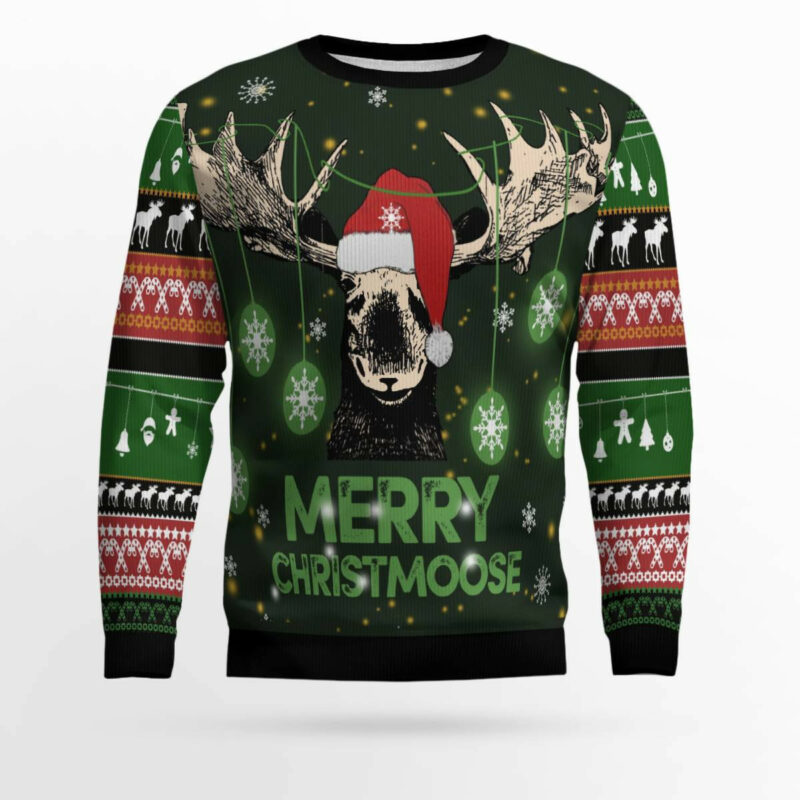 Merry ChristMoose Ugly Christmas Sweater