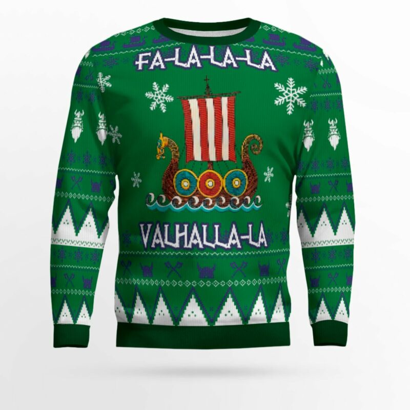 Amazing Viking Ugly Christmas Sweater