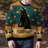 Black Cat Ugly Christmas Sweater