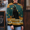 Black Cat Ugly Christmas Sweater