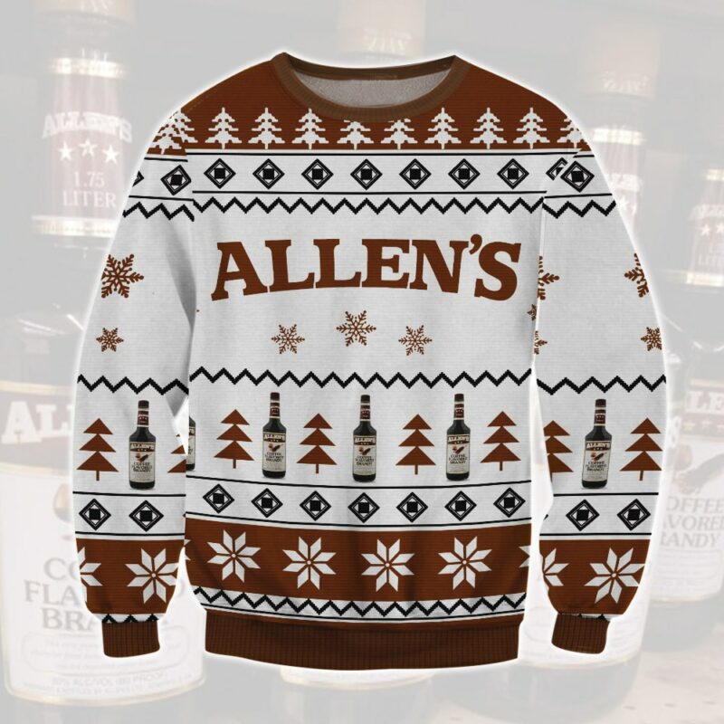 Allen's Coffee Brandy Ugly Sweater