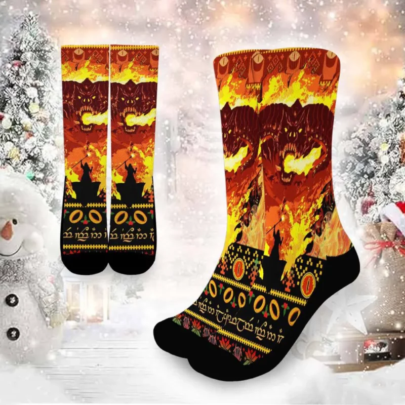 The Balrog, Lord of the Ring 3D Socks