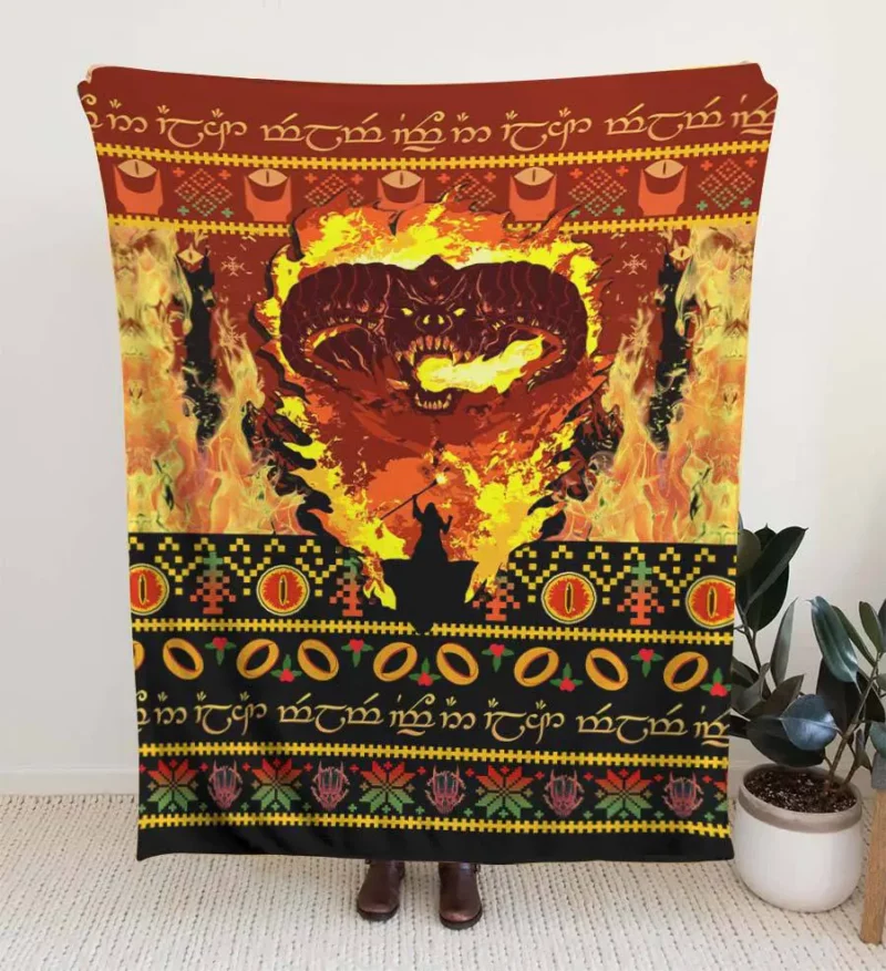 The Balrog, Lord of the Ring Blanket