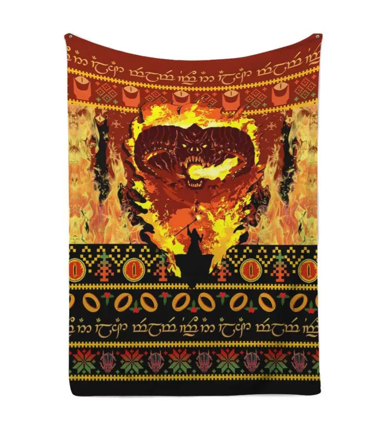 The Balrog, Lord of the Ring Blanket