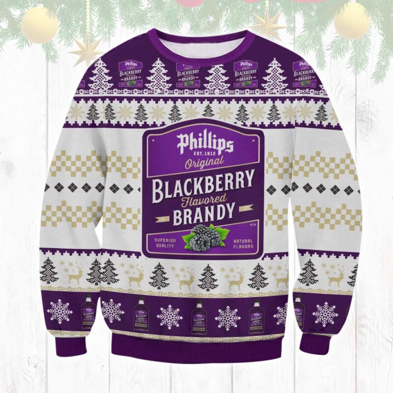 Blackberry Brandy Ugly Sweater