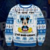 Bud Light Mickey Here Ugly Sweater