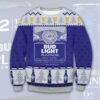 Bud light Platinum Ugly Sweater