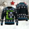 Bud Light Grinch Will Drink Everywhere Ugly Sweater