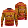 Budweiser Snowing Christmas Ugly Sweater