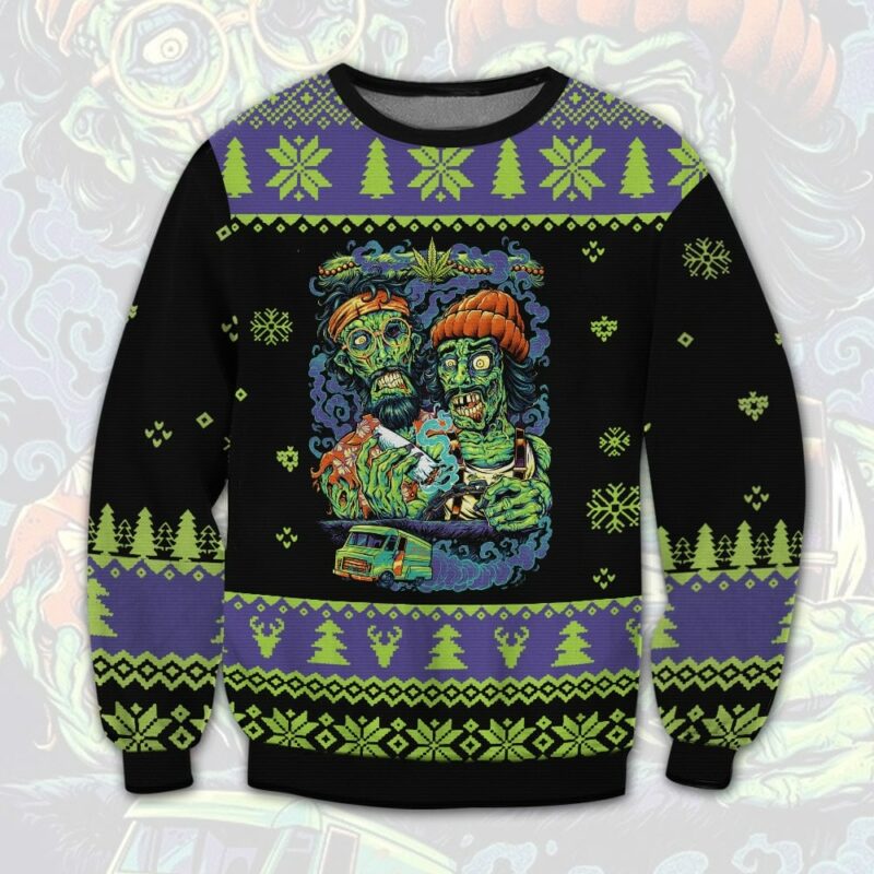 Cheech & Chong Ugly Christmas Sweater