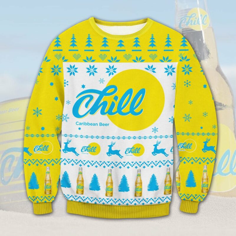 Chill beer Ugly Sweater