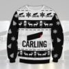 Carling Beer Ugly Sweater