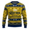 Corona Extra Snowing Christmas Ugly Sweater