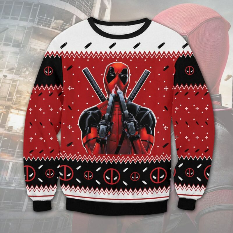 Deadpool Ugly Sweater