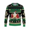 Dirty Christmas Santa Claus Naked Green NDA32