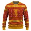 Fireball Snowing Christmas Ugly Sweater