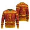 Fireball Snowing Christmas Ugly Sweater