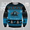 Jon Snow Christmas Ugly Sweater