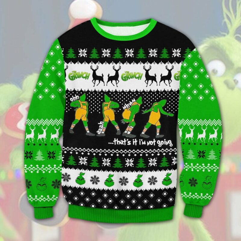 Grinch Meme Ugly Sweater