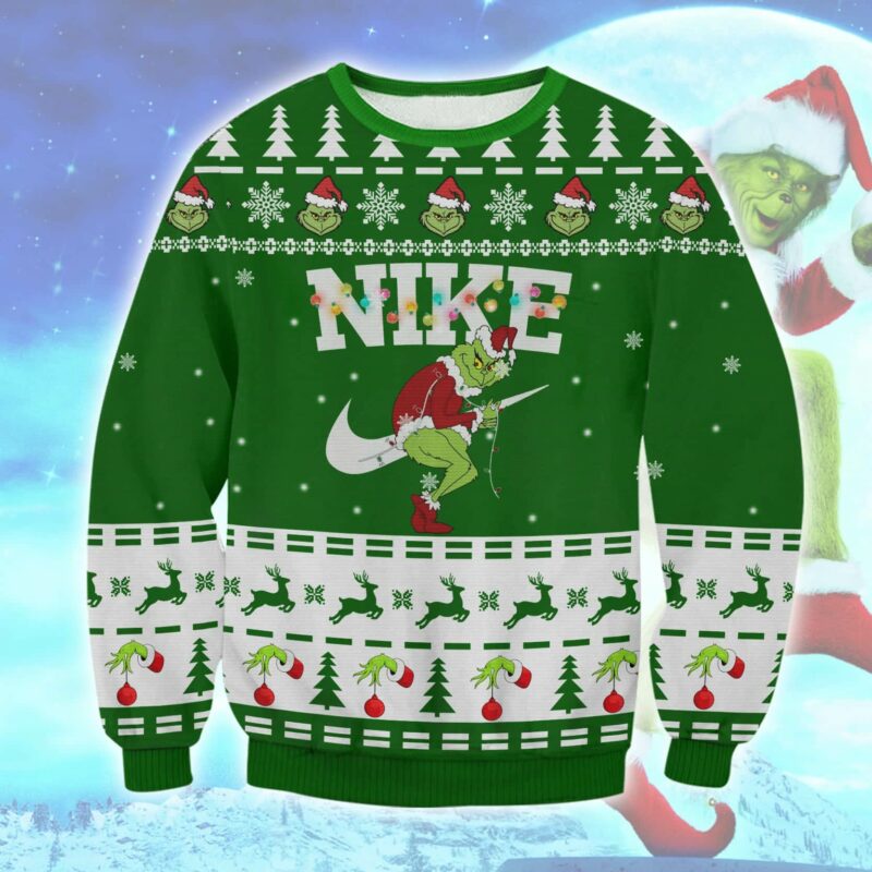 Grinch Nike Ugly Sweater